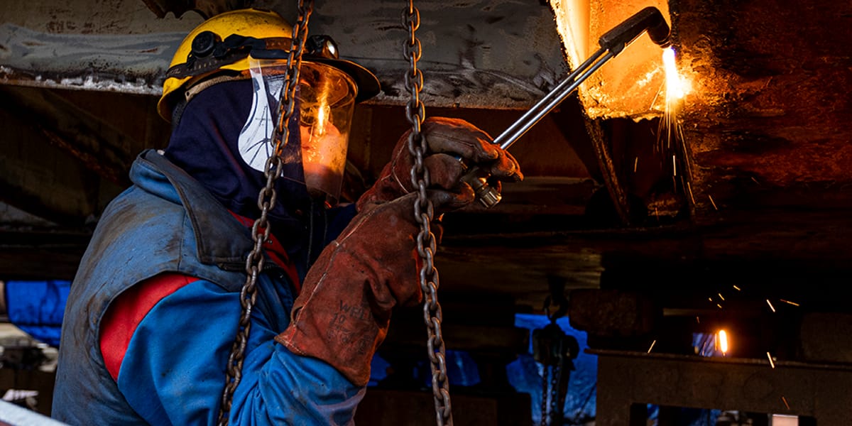 IJzerwerker reparatie