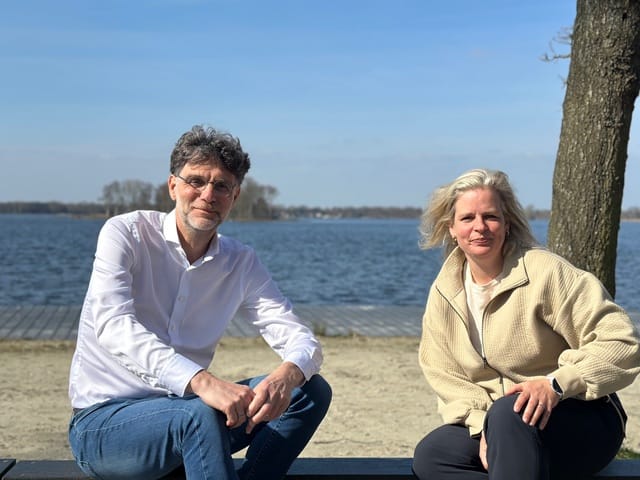Annechien Pronk en Sander Baesjou