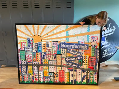Noorderlink kunstwerk - Interview met Margo